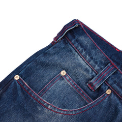 Aged C-Star Jeans - Blue