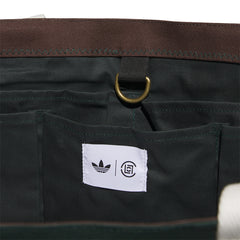 Clot Tote Bag by Edison Chen - Green Night/Dark Brown
