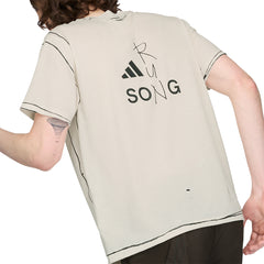 adidas ADI365 SFTM Running Unitefit T-Shirt - Halo Ivory - Crowdless