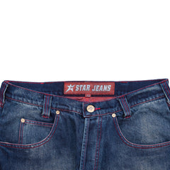 Aged C-Star Jeans - Blue