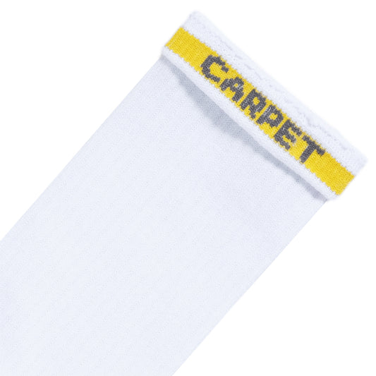 Carpet Sock - White