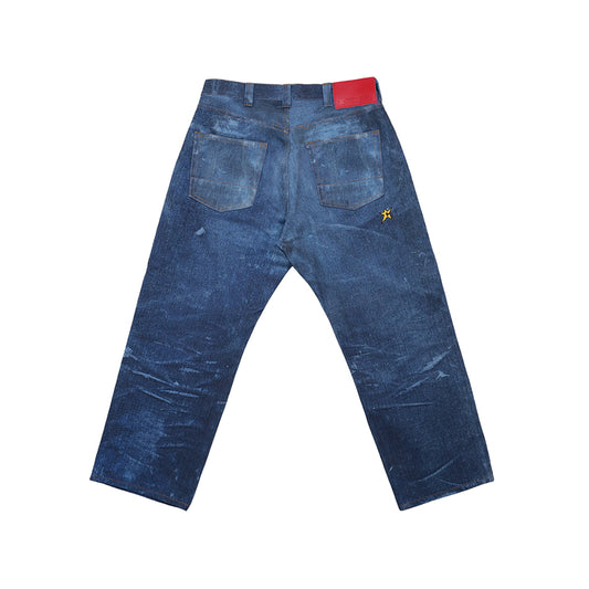 C-Star 17oz Selvedge Denim Jeans - Blue