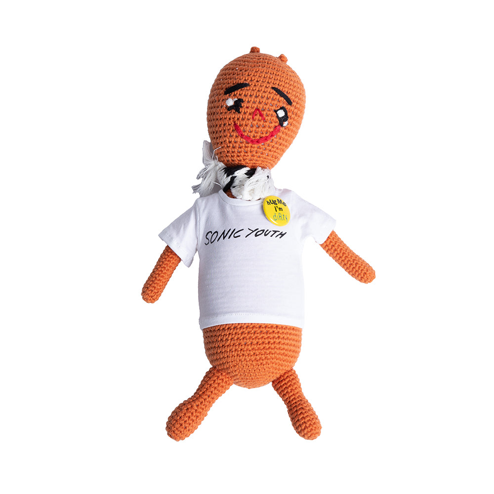 Pleasures Alien Crochet Doll - Orange - Crowdless