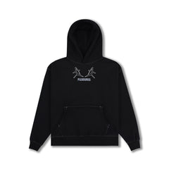 Pleasures Artificial Human Hoodie - Black - Crowdless