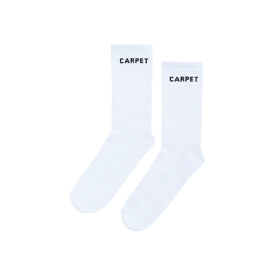 Carpet Sock - White