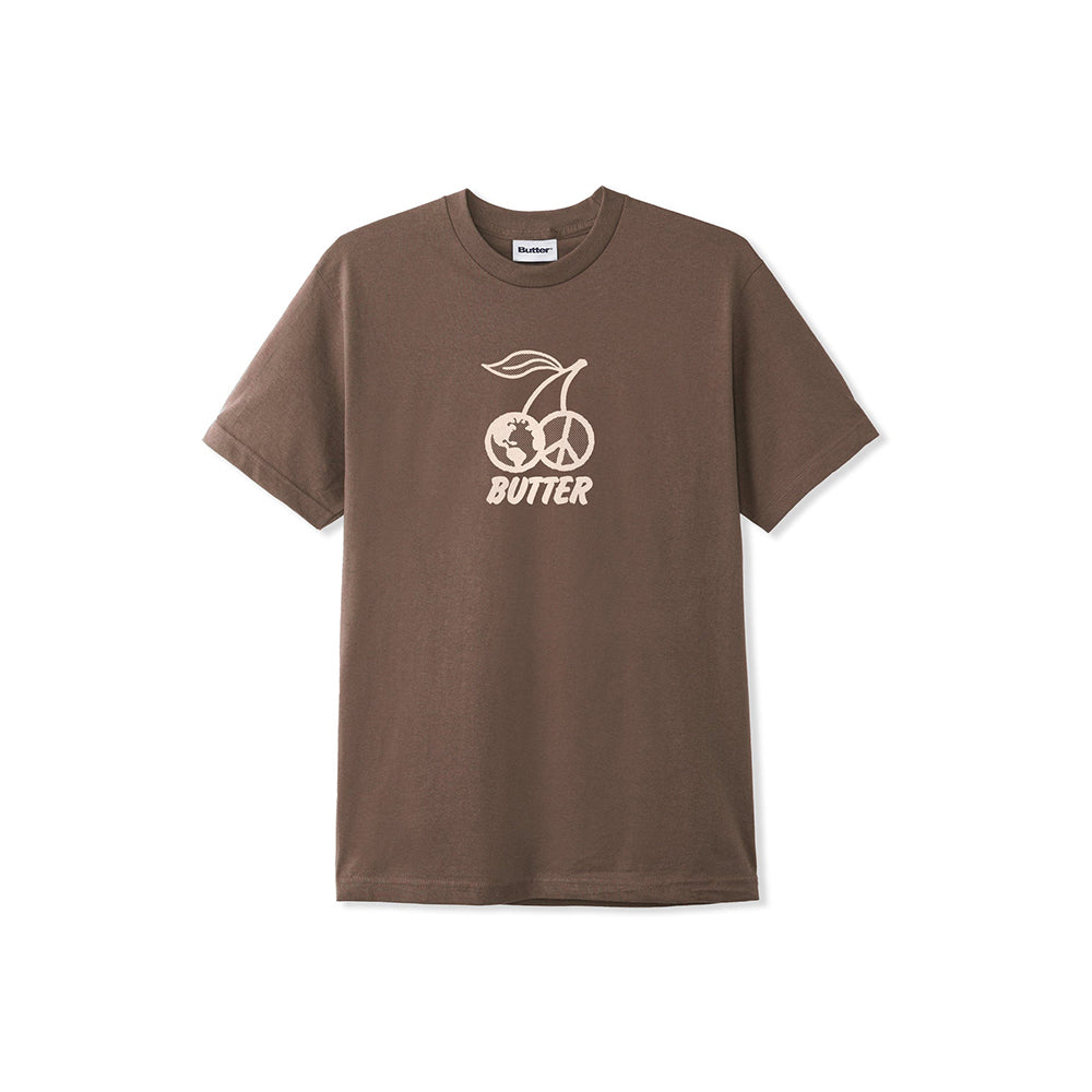 Butter Goods Cherry Tee - Brown - Crowdless