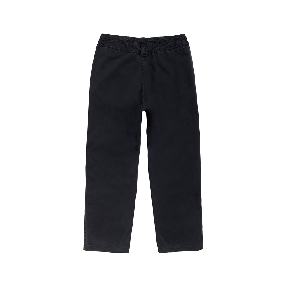 Stüssy Beach Pant Cotton Twill - Black - Crowdless
