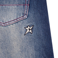 Aged C-Star Jeans - Blue