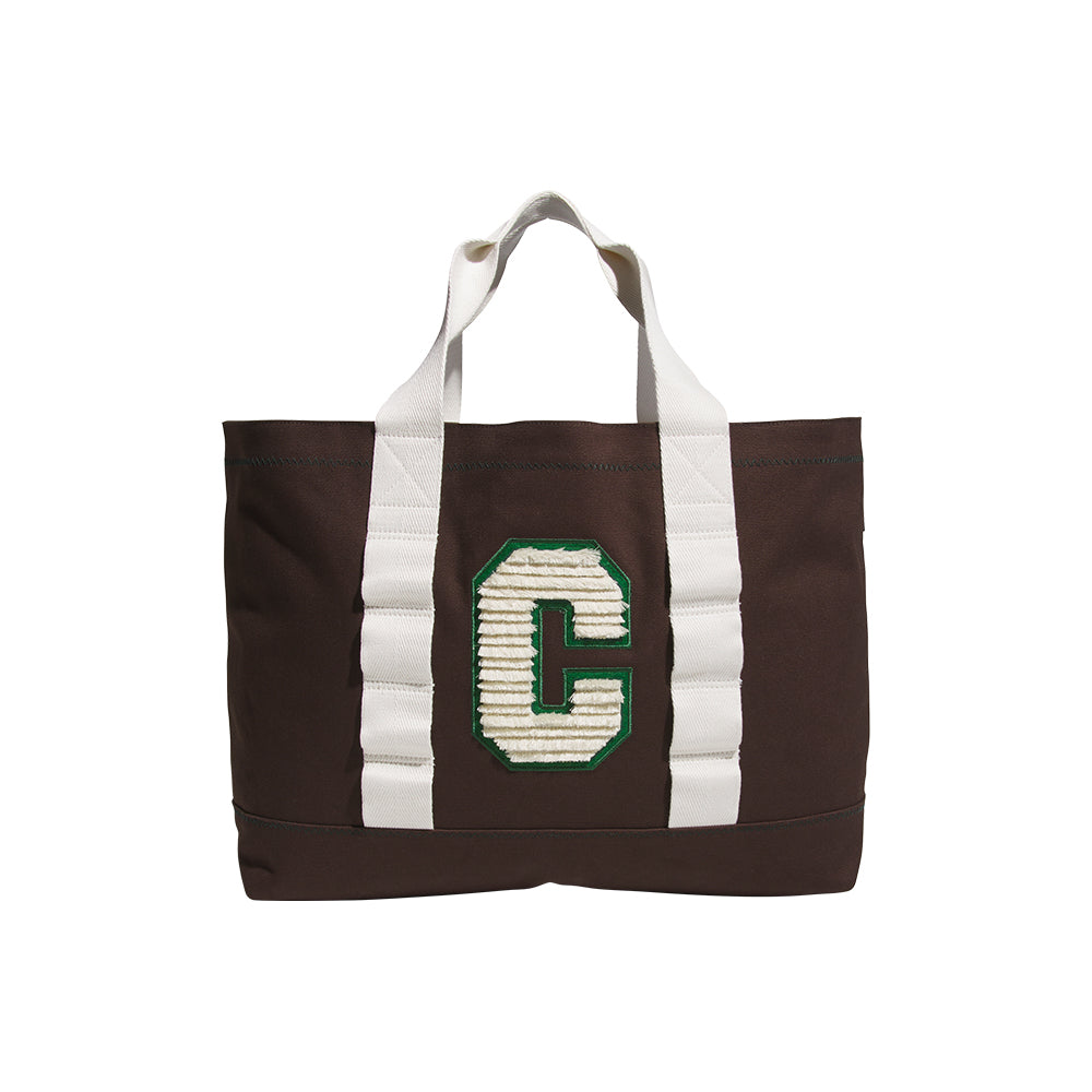 Clot Tote Bag by Edison Chen - Green Night/Dark Brown