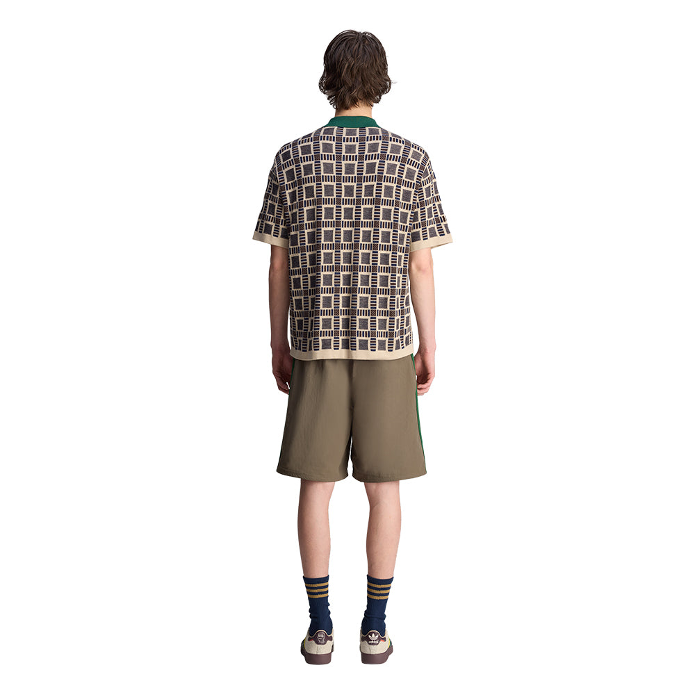 adidas Brain Dead Shorts - Brown - Crowdless