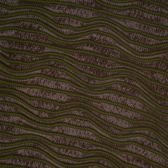 Brain Dead 3D Wave Cropped Sweater - Forest Green - Crowdless