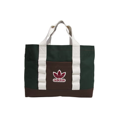 Clot Tote Bag by Edison Chen - Green Night/Dark Brown