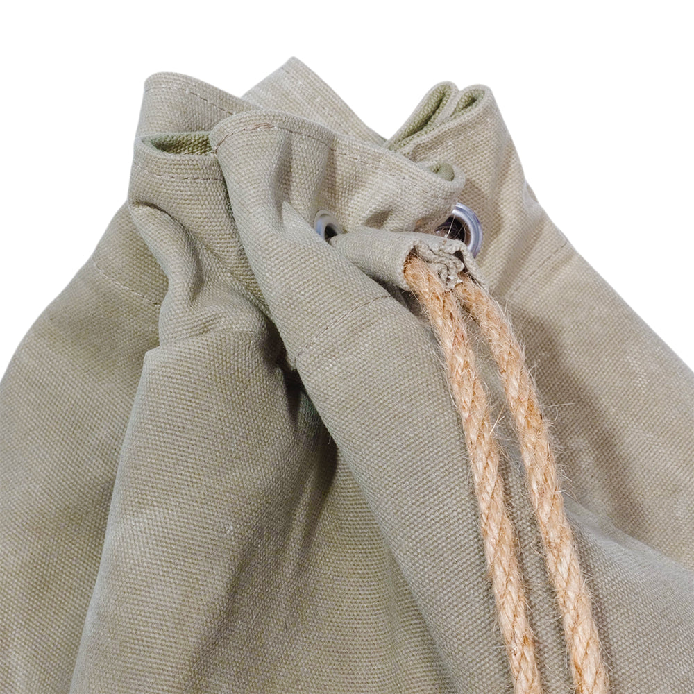 Carpet Company Canvas Laundry Bag - Military Green - Crowdless