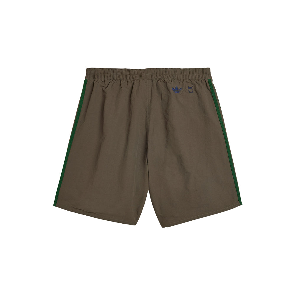adidas Brain Dead Shorts - Brown - Crowdless