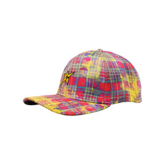 C-Star Plaid Cap - Red