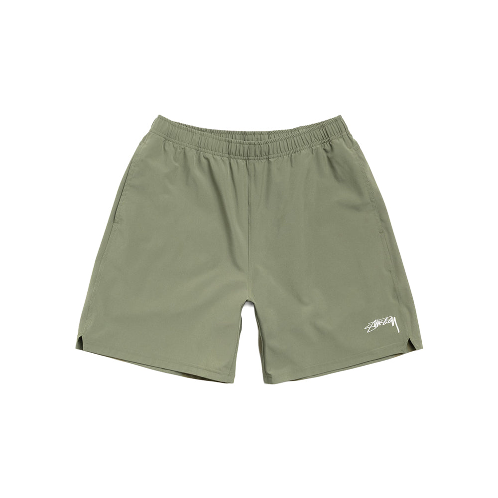 Stüssy Sport Short - Green - Crowdless