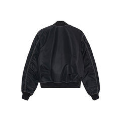 Built Reversible Bomber Jacket - Black