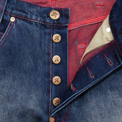 Aged C-Star Jeans - Blue