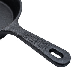 Carpet Company C-Star Cast Iron Egg Skillet - Black - Crowdless