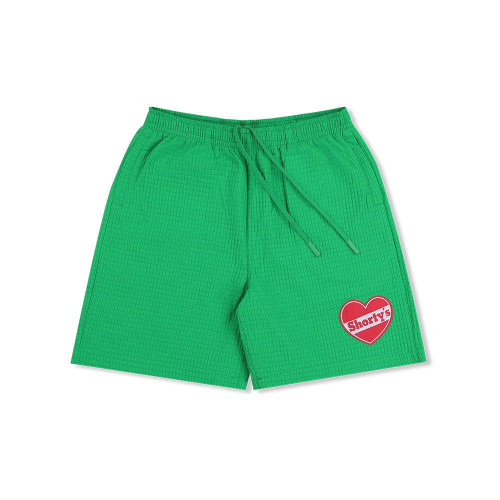 Pleasures Heart Sport Shorts - Green - Crowdless