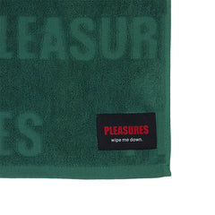 Pleasures Impact Bath Towel - Green - Crowdless