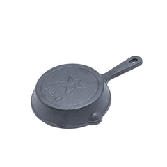Carpet Company C-Star Cast Iron Egg Skillet - Black - Crowdless