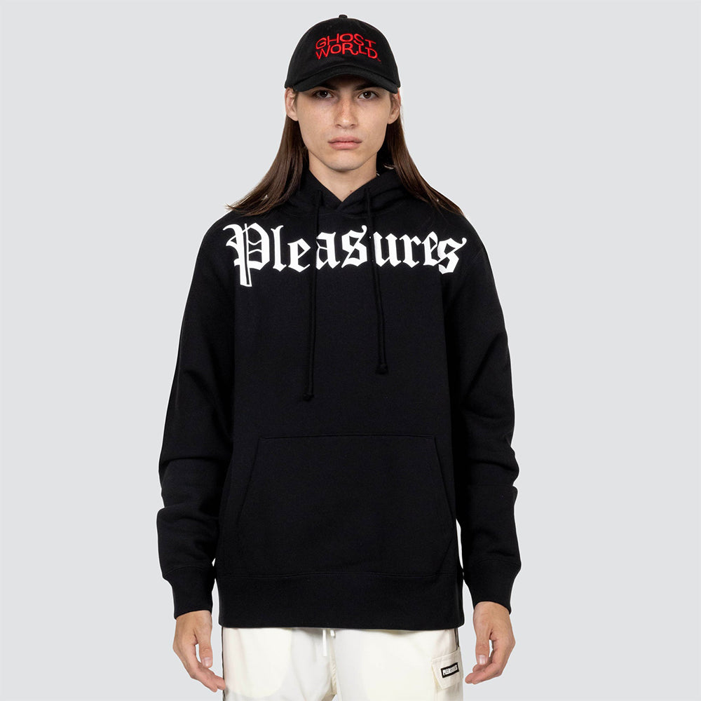 Pleasures Pub Hoodie - Black - Crowdless