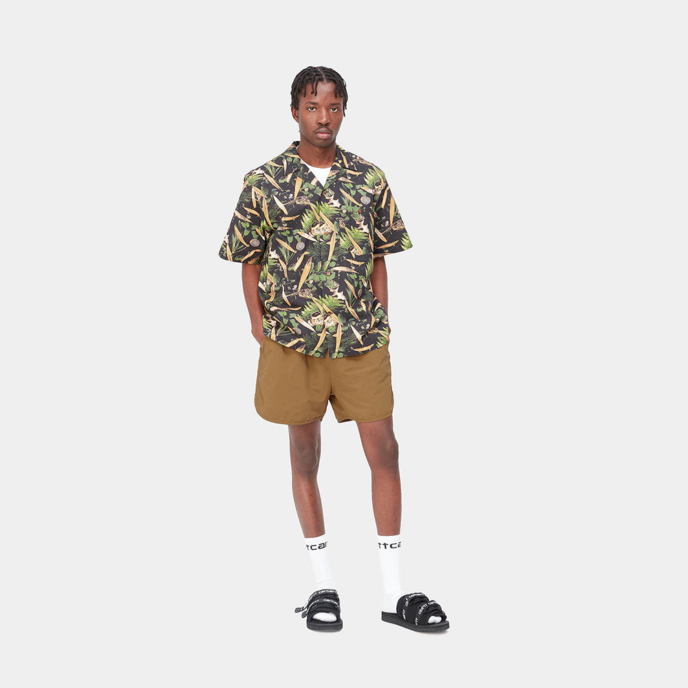 Carhartt WIP Rune Swim Short - Hamilton Brown - Crowdless