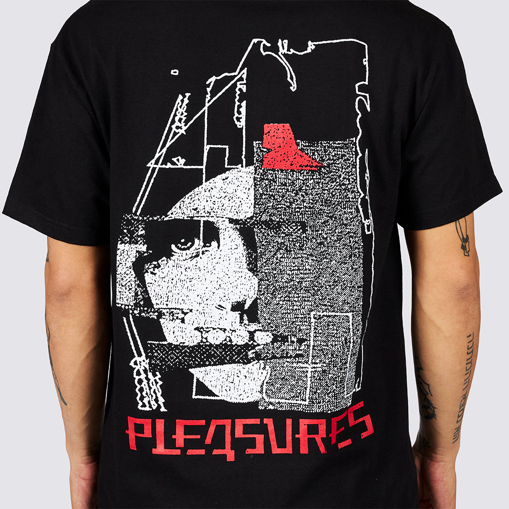 Pleasures Logic T-Shirt - Black - Crowdless