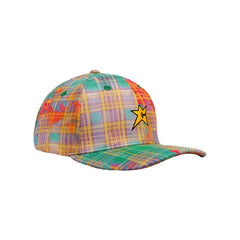 C-Star Plaid Cap - Green