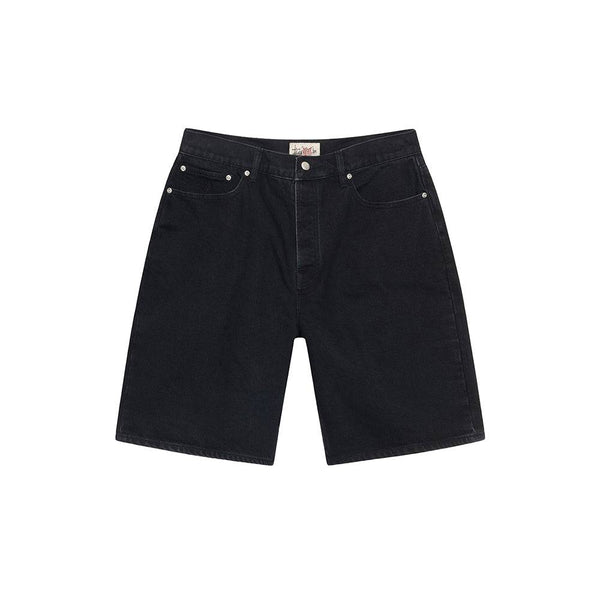 Stüssy Big Ol' Short Denim - Black | Crowdless