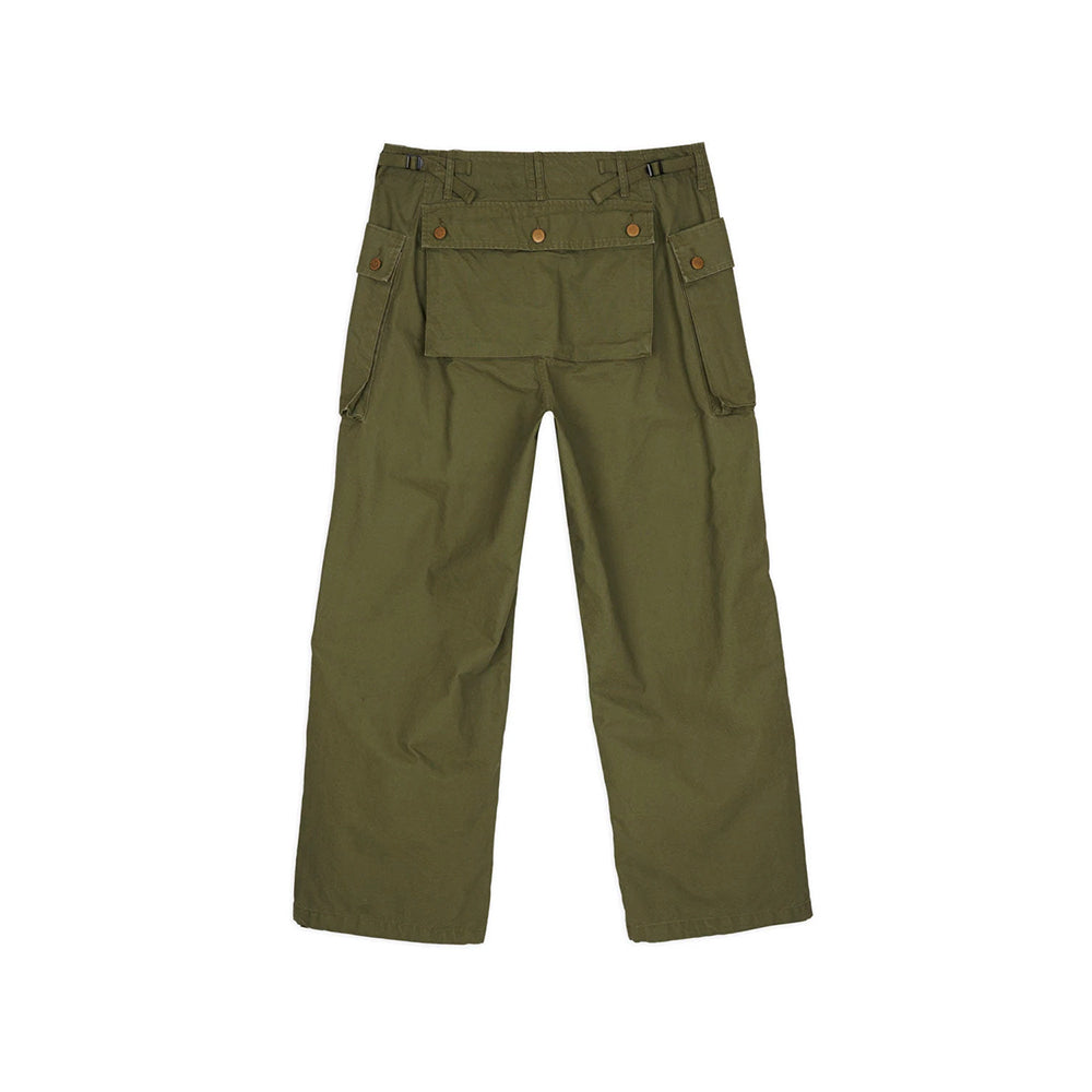 Brain Dead Canvas Overpant - Olive - Crowdless