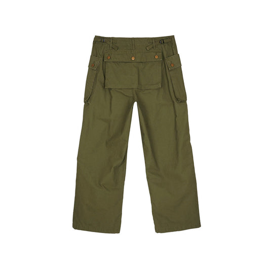 Brain Dead Canvas Overpant - Olive - Crowdless