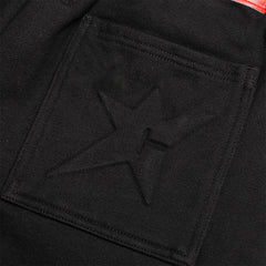 C-Star Button Fly Sweatpants - Black