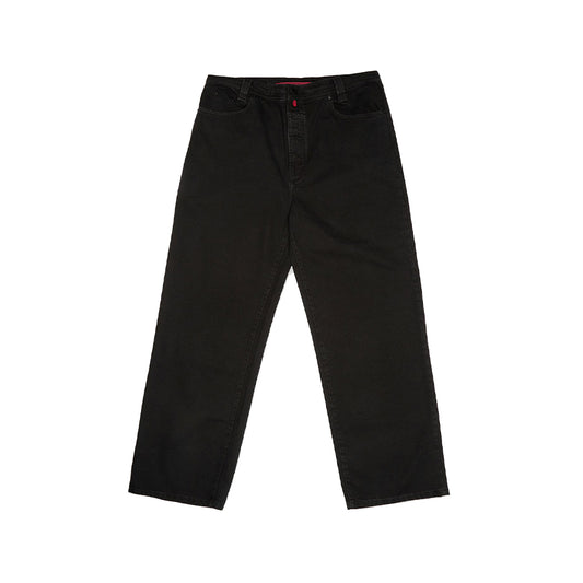 New Classic Wide Leg Jean - Washed Black