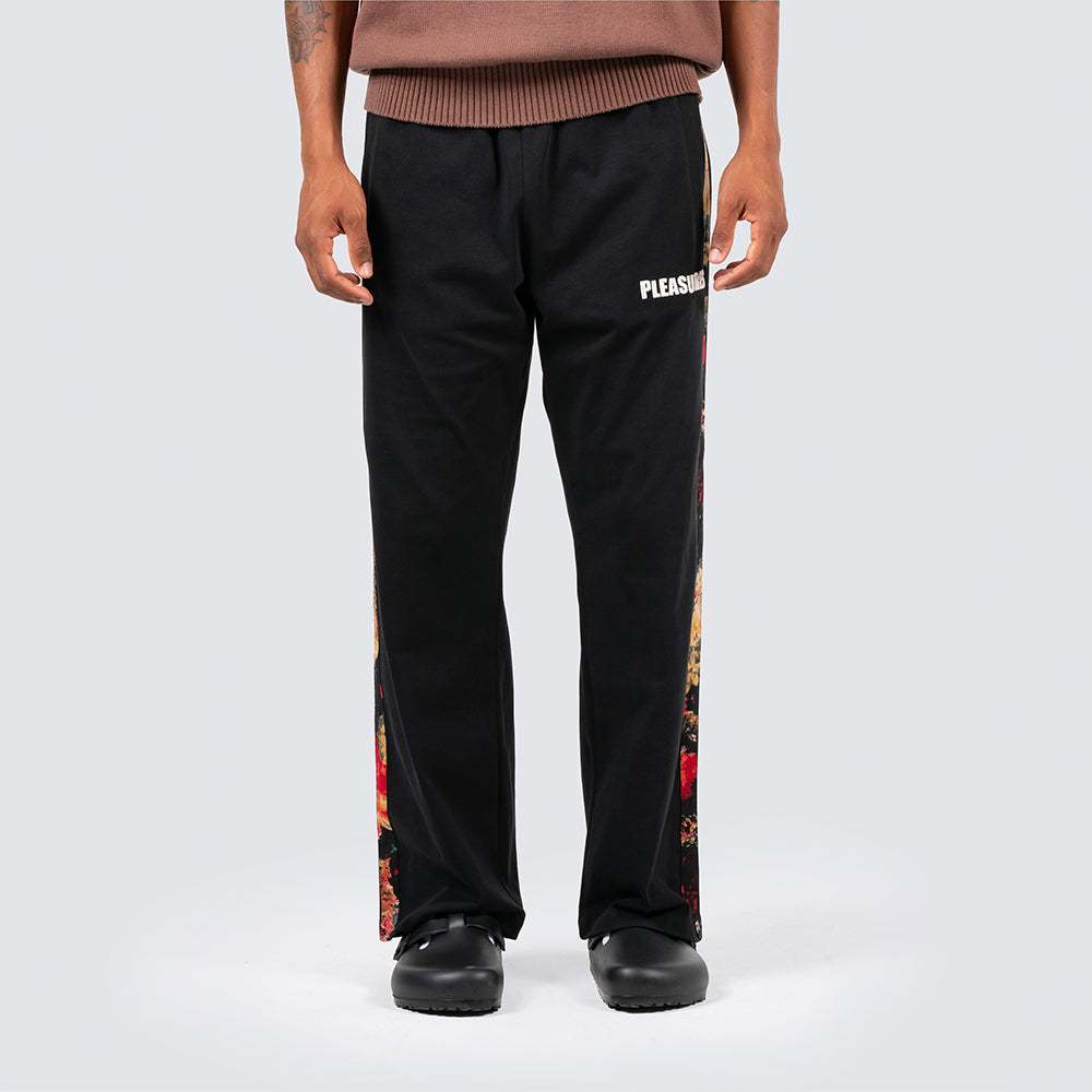 Pleasures Tape Track Pants - Black - Crowdless