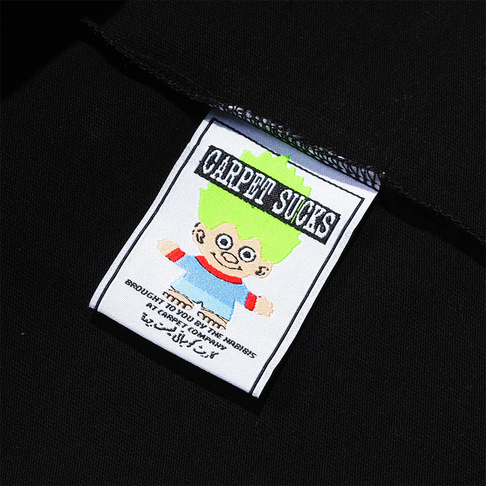 Carpet Company Misprint Rhinestone Tee - Black - Crowdless