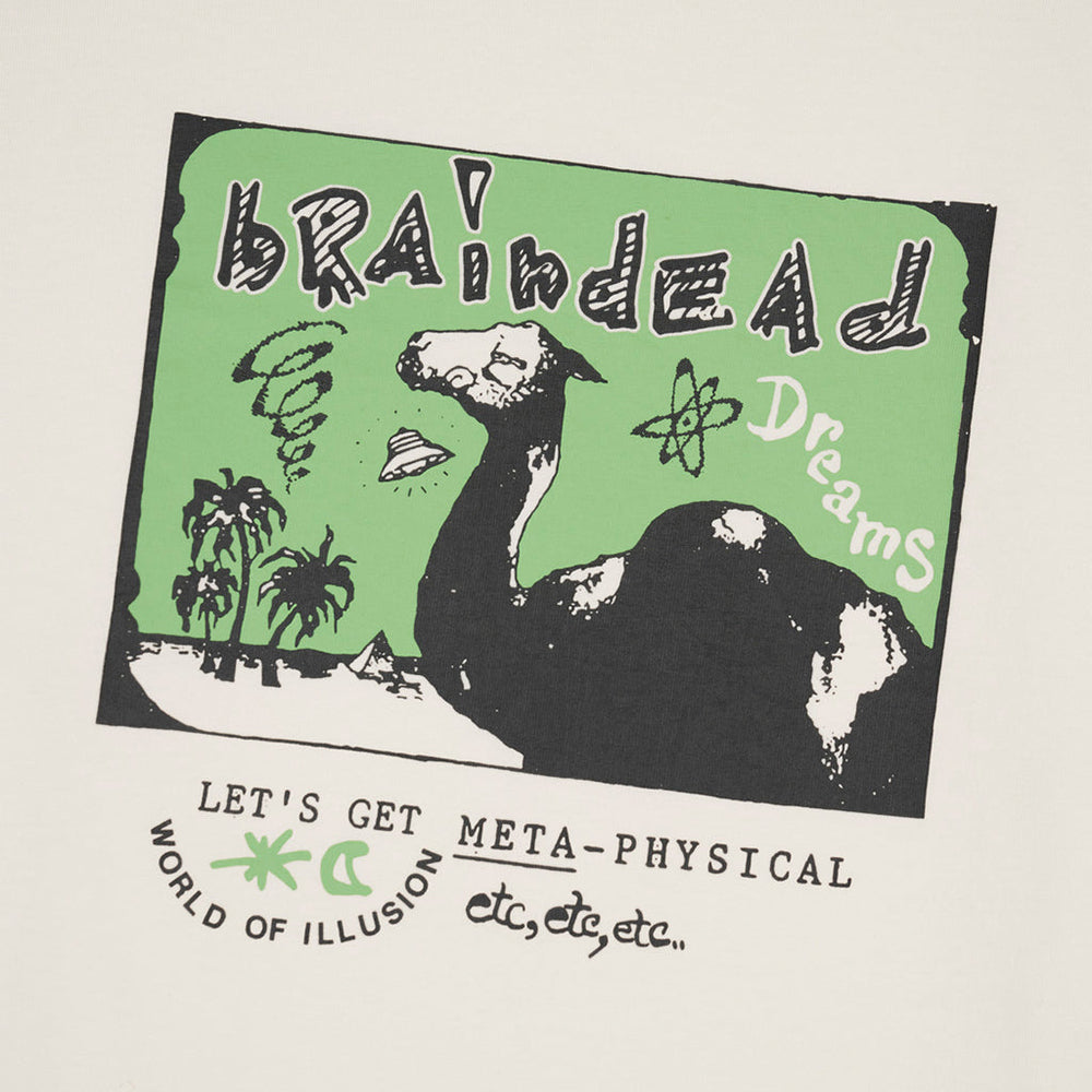 Brain Dead Meta-Physical T-Shirt - Natural - Crowdless