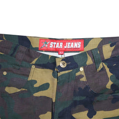 Carpet Company C-Star Cargo Shorts - Camo - Crowdless