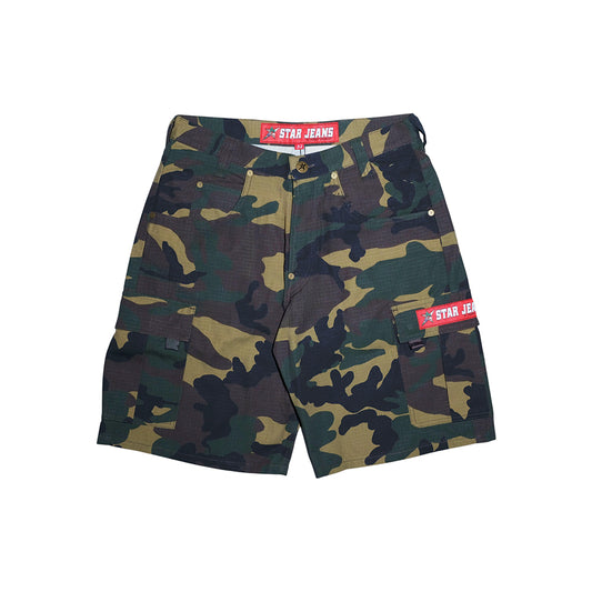 Carpet Company C-Star Cargo Shorts - Camo - Crowdless