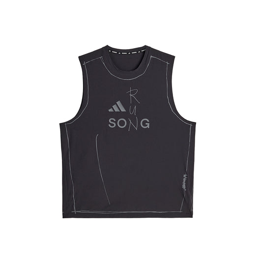 adidas ADI365 SFTM Running Tank - Black - Crowdless