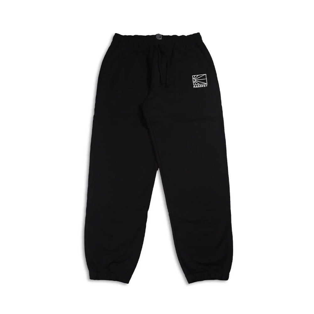 Rassvet Logo Joggers - Black - Crowdless