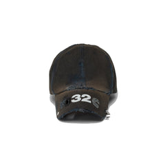 032c “Multimedia” Cap - Washed Black - Crowdless