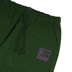 Rassvet Logo Joggers - Dark Green - Crowdless