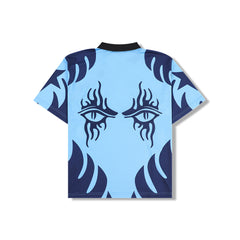 Pleasures Afterlife Soccer Jersey - Blue - Crowdless