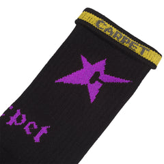 Carpet Company C-Star Sock - Black - Crowdless