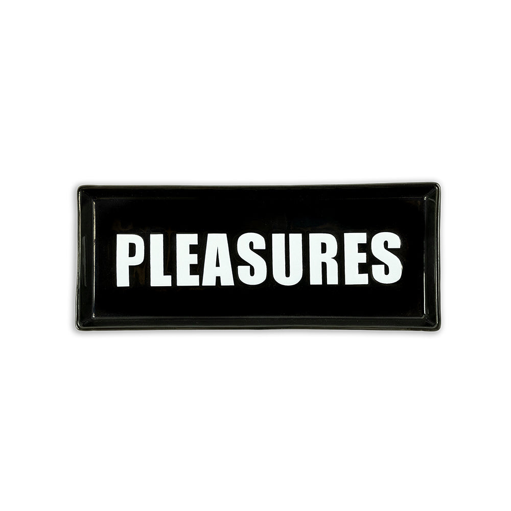 Pleasures Pleasures Ceramic Tray - Black - Crowdless