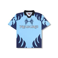 Pleasures Afterlife Soccer Jersey - Blue - Crowdless