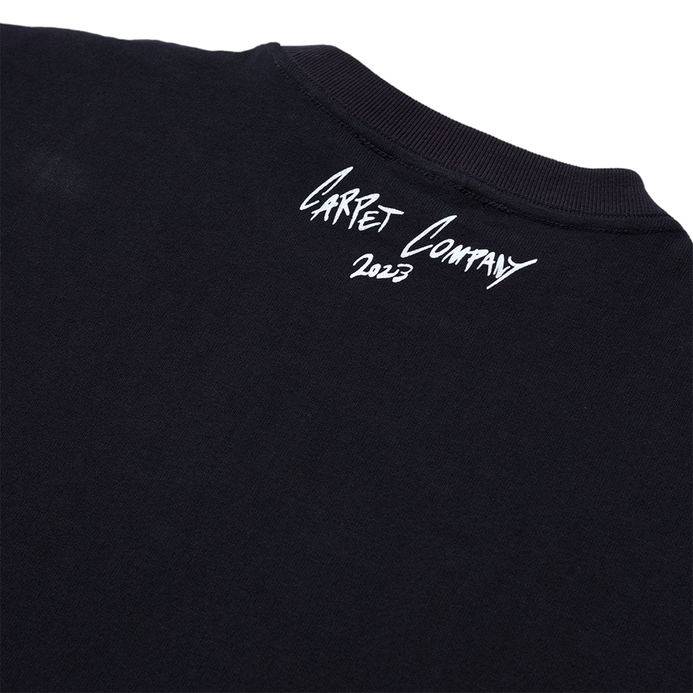 Carpet Company C-Star Logo Tee - Black - Crowdless