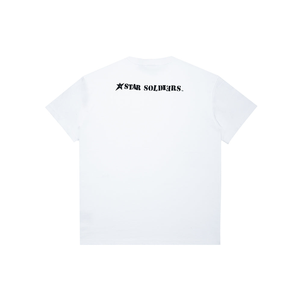 Carpet Company C-Star Camo Tee - White - Crowdless